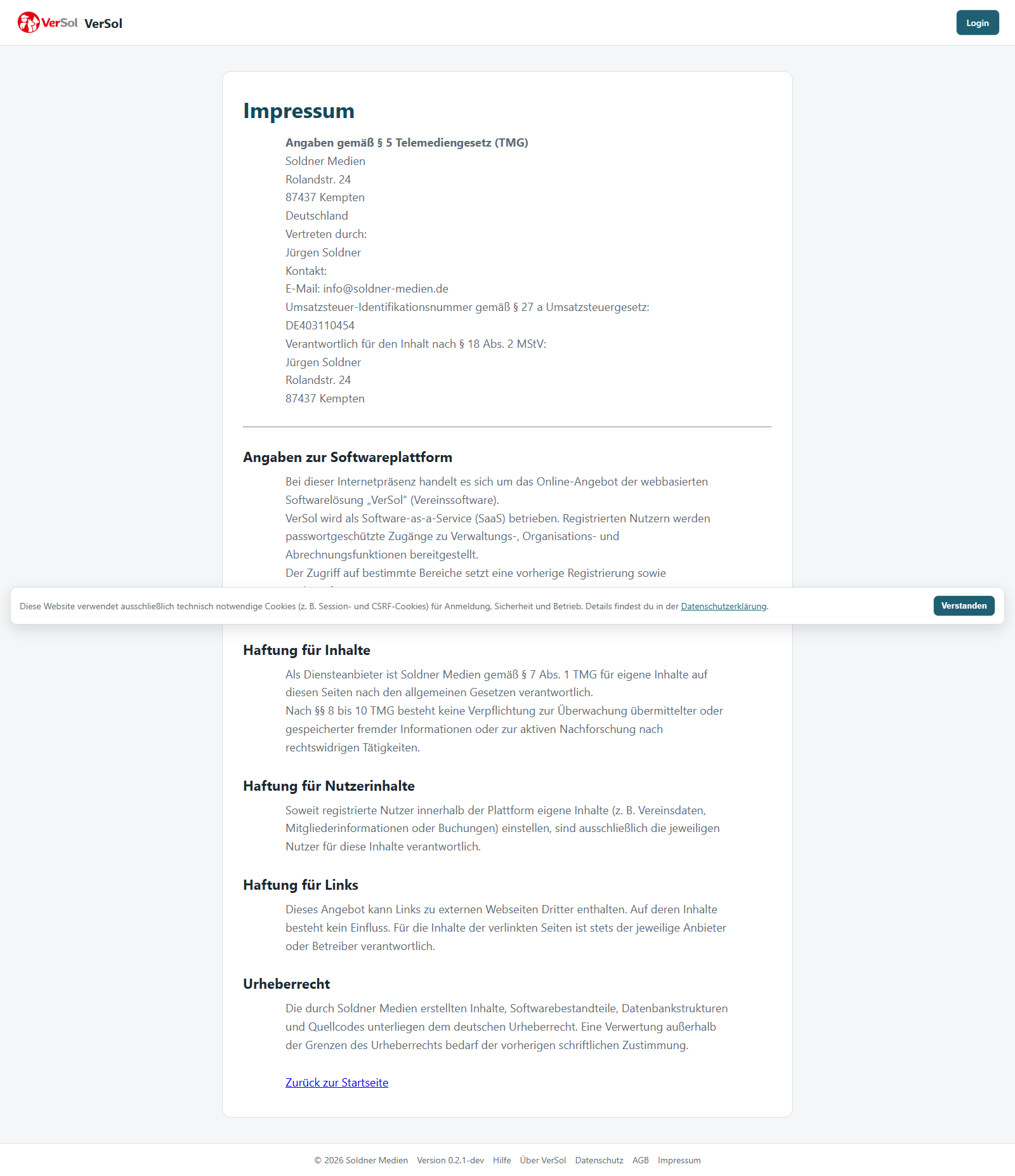 Impressum